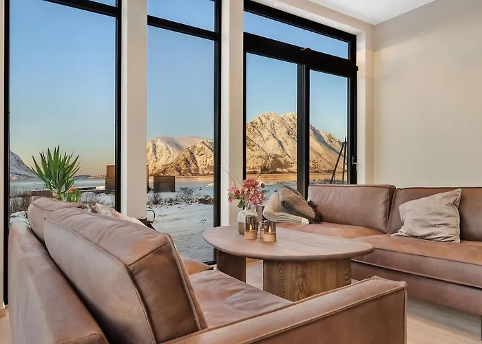 別荘 Nordic Retreat In Lofoten Storoya